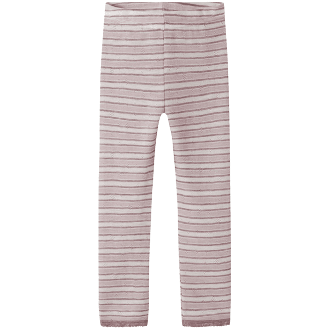 Hovedbilde Name It Nmfwang leggings i ull småbarn, Snow ...