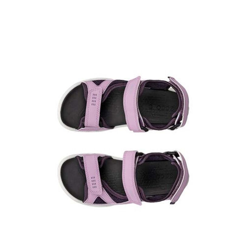 Ecco Biom Raft C sandaler til barn, Lavender Mist/Night