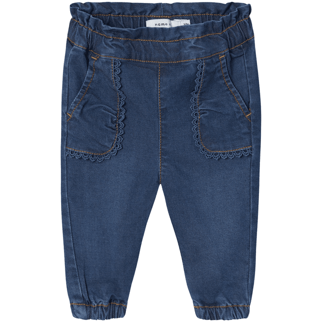 Hovedbilde Name It Nbfrose myke jeans til baby, Dark Blue ...