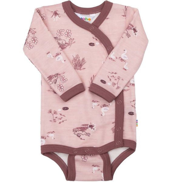 Hovedbilde Joha Goose/Propeller omslagsbody i ull, Lt. pink