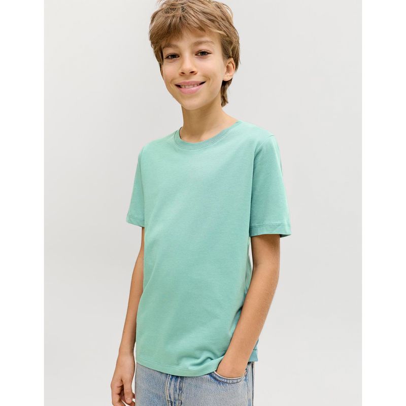 Jack and Jones Junior Jjeorganic t-skjorte, Mineral Blue