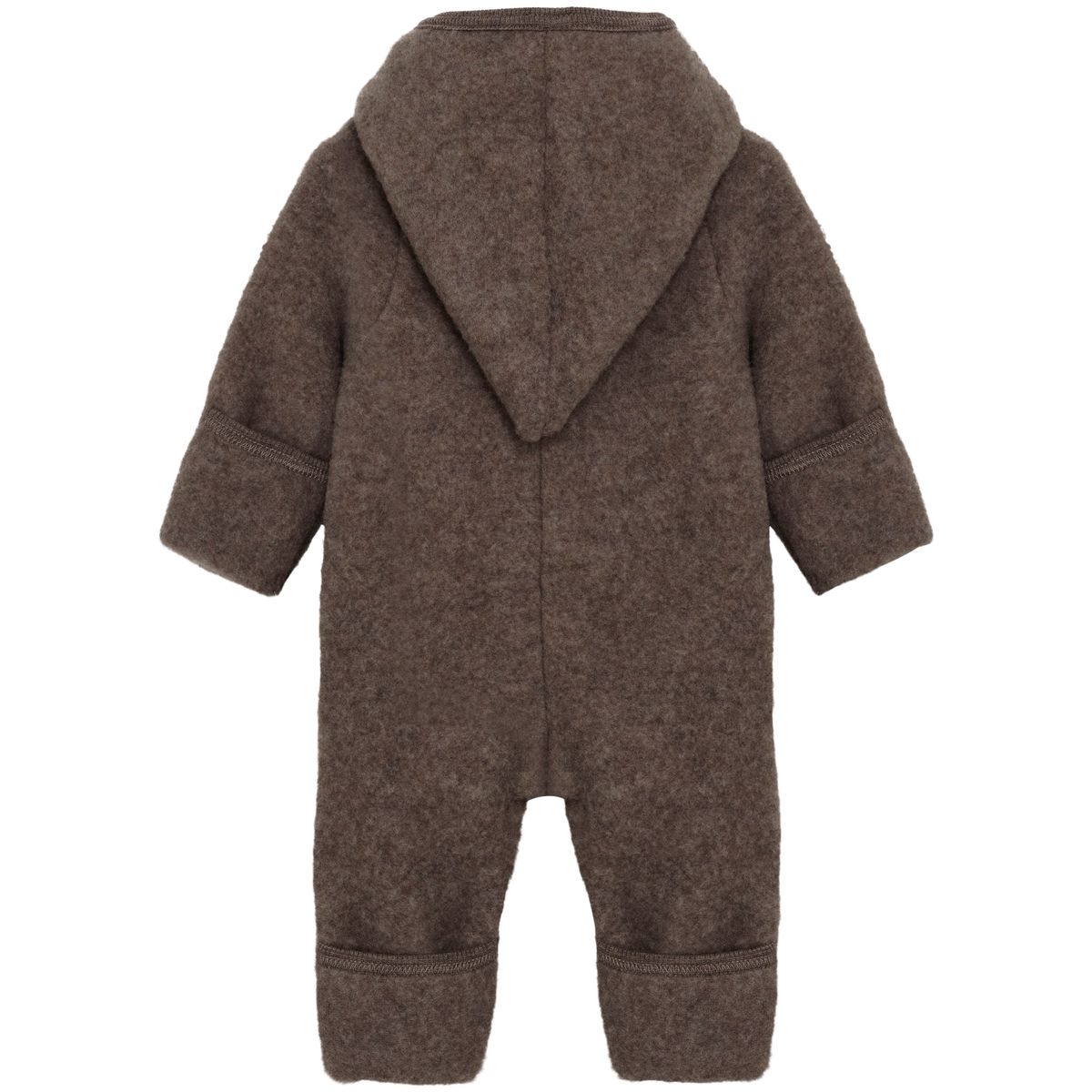 HUTTEliHUT Pixie Ullfleecedress, Brown Melange