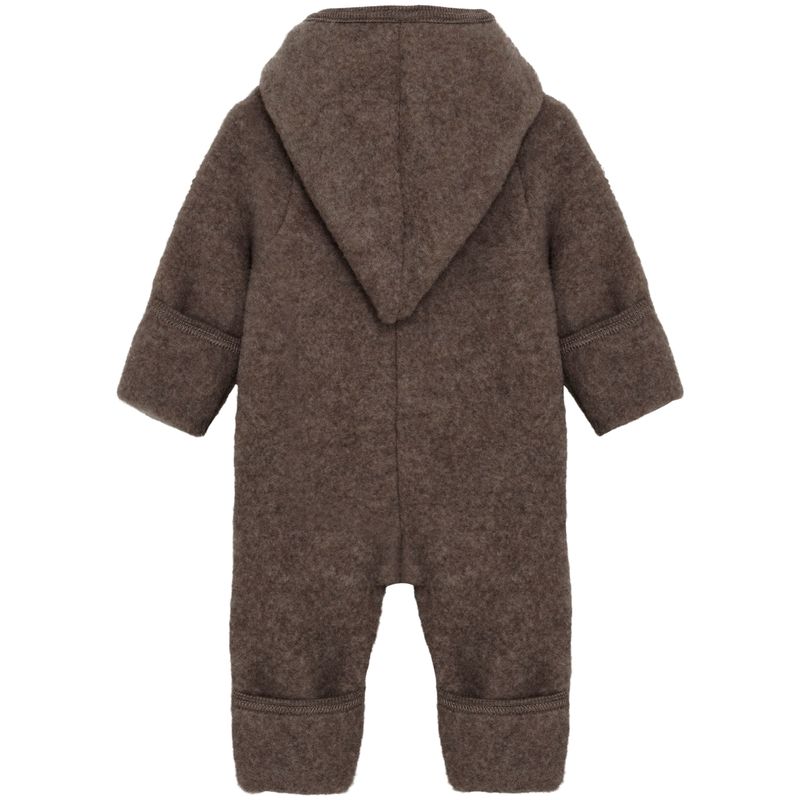 HUTTEliHUT Pixie Ullfleecedress, Brown Melange
