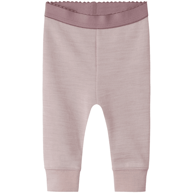 Hovedbilde Name It Nbfwuppo leggings i ull/bomull, Violet ...