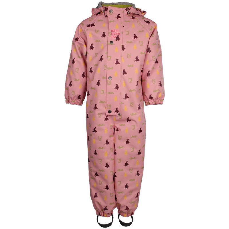 Kattnakken Hagl Superkatten helårsregndress, Rosa Krystall