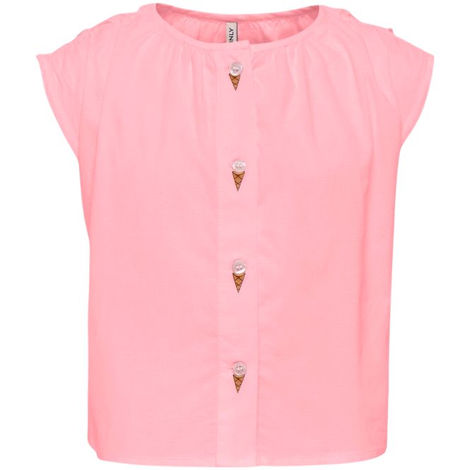 Hovedbilde Kids Only Kmglina bluse til småbarn, Tickled Pink
