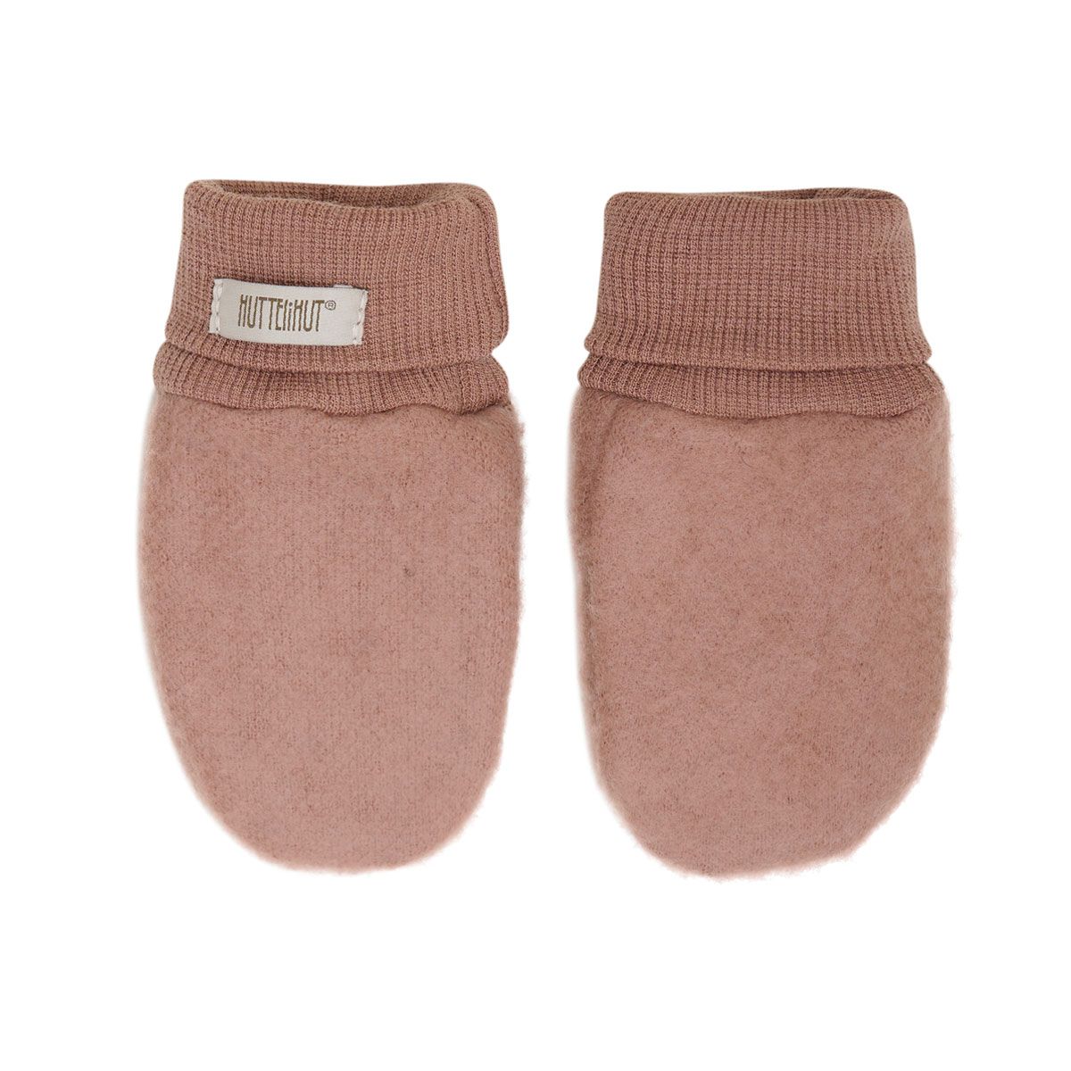 HUTTEliHUT Ullfleece votter 2-lags,  Burlwood