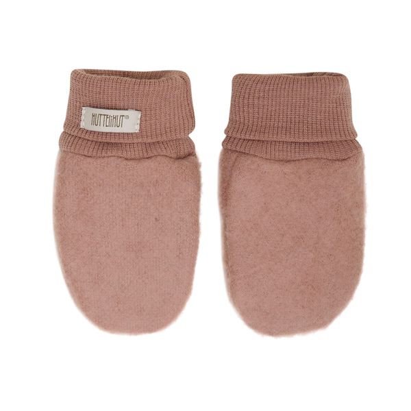 Hovedbilde HUTTEliHUT Ullfleece votter 2-lags,  Burlwood