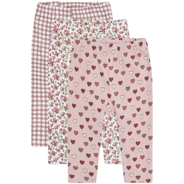 Hovedbilde Hust and Claire Liva 3-pack leggings til baby, ...