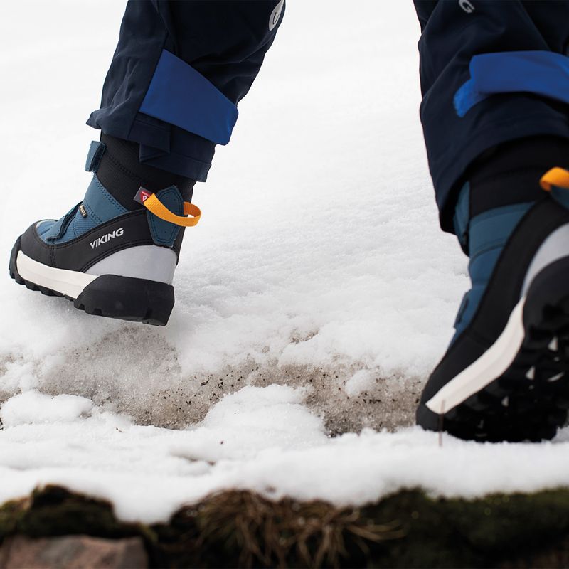 Viking Expower Warm GTX 2V vintersko til barn, Petrol
