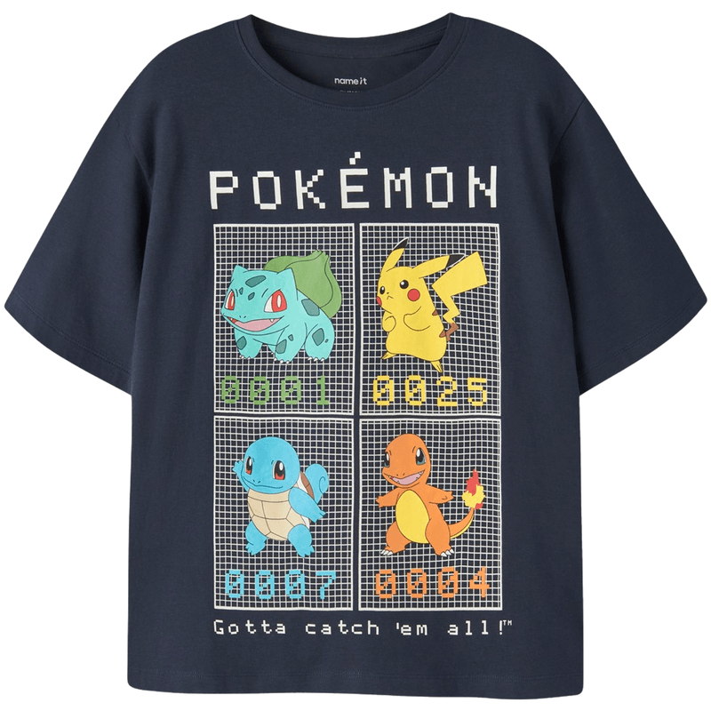 Name It Nkmjis Pokemon t-skjorte til barn, Navy Blazer