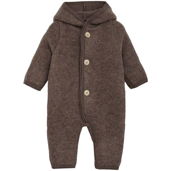 Hovedbilde HUTTEliHUT Pixie Ullfleecedress, Brown Melange