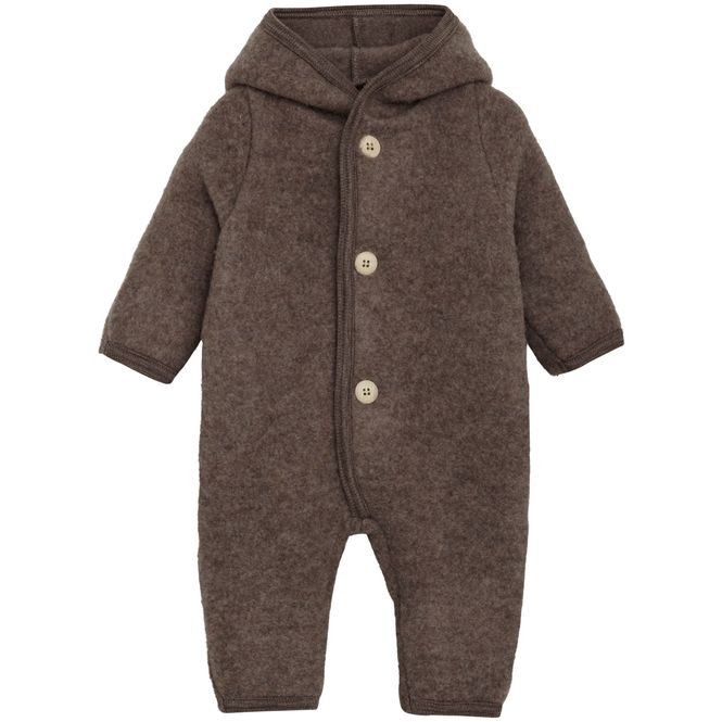 Hovedbilde HUTTEliHUT Pixie Ullfleecedress, Brown Melange